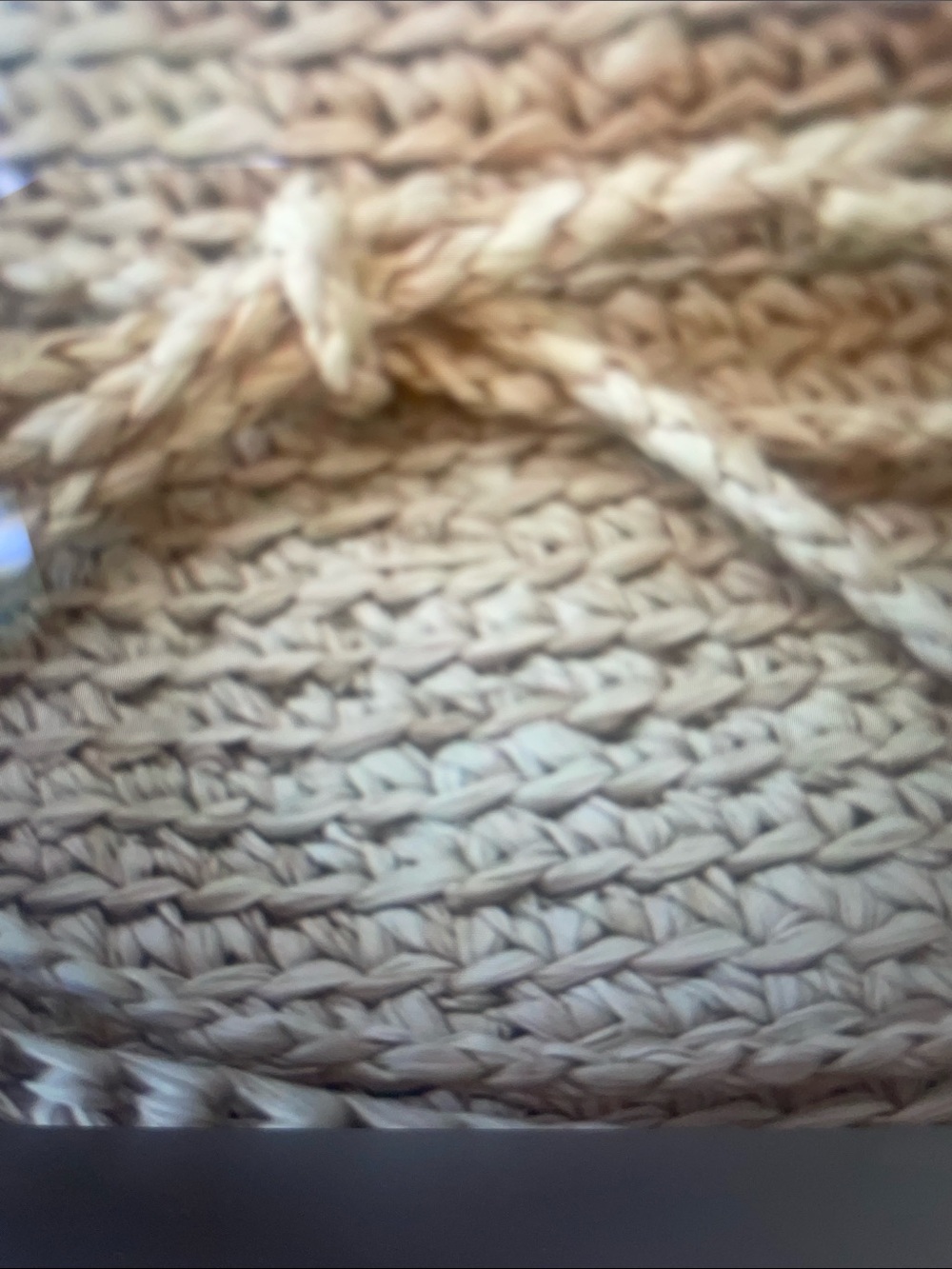 The Scala Collection Woven Straw Sun Hat - Natural Tan - Picture 5 of 6